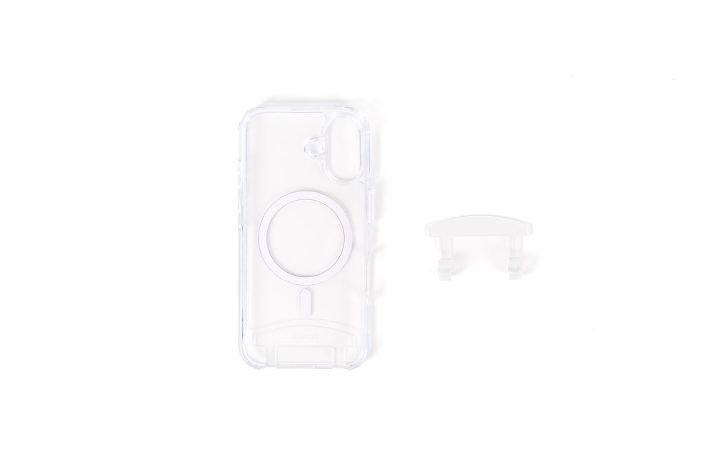 Strap-N-Go Crystal Clear: Stylish Phone Case with Strap