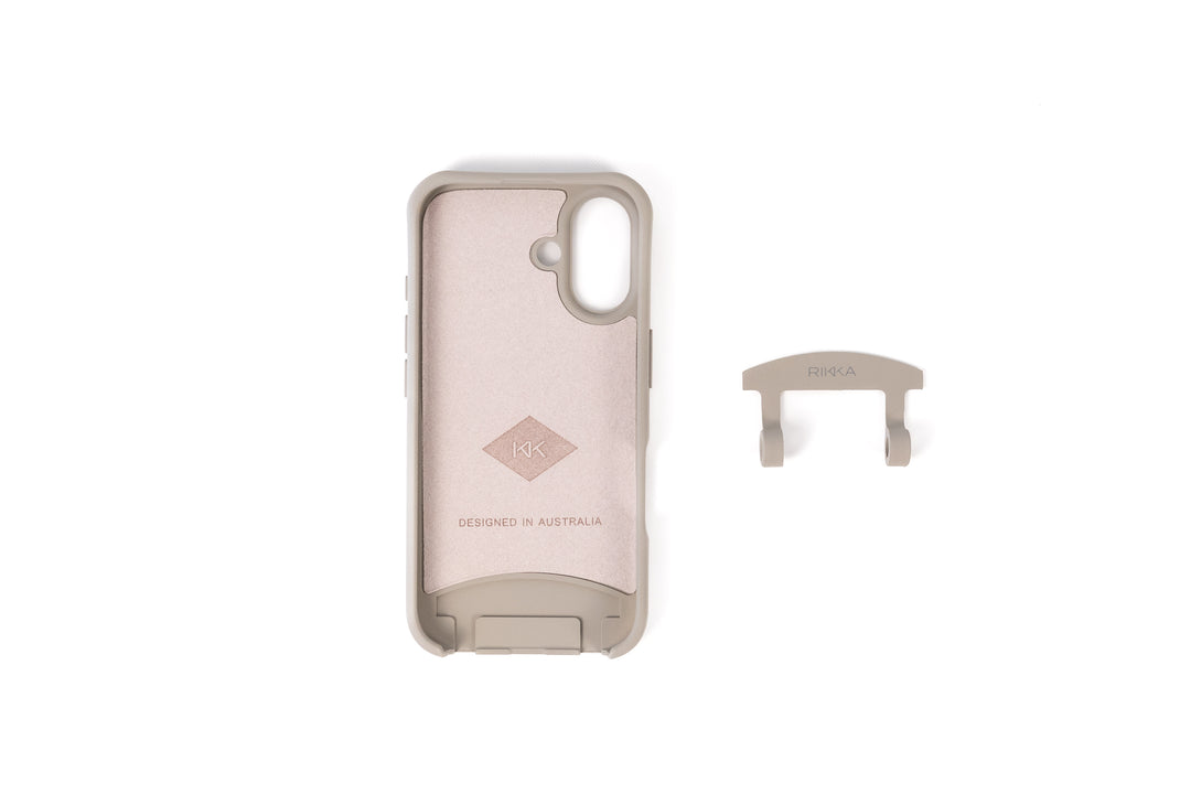 Strap-N-Go Grey Galaxy Case: Hands-Free Phone Protection
