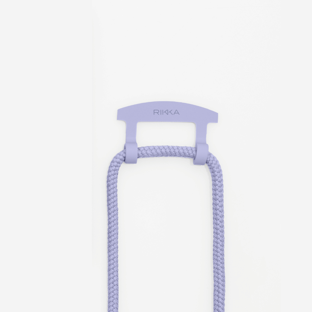 Lilac Bloom Crossbody Phone Strap