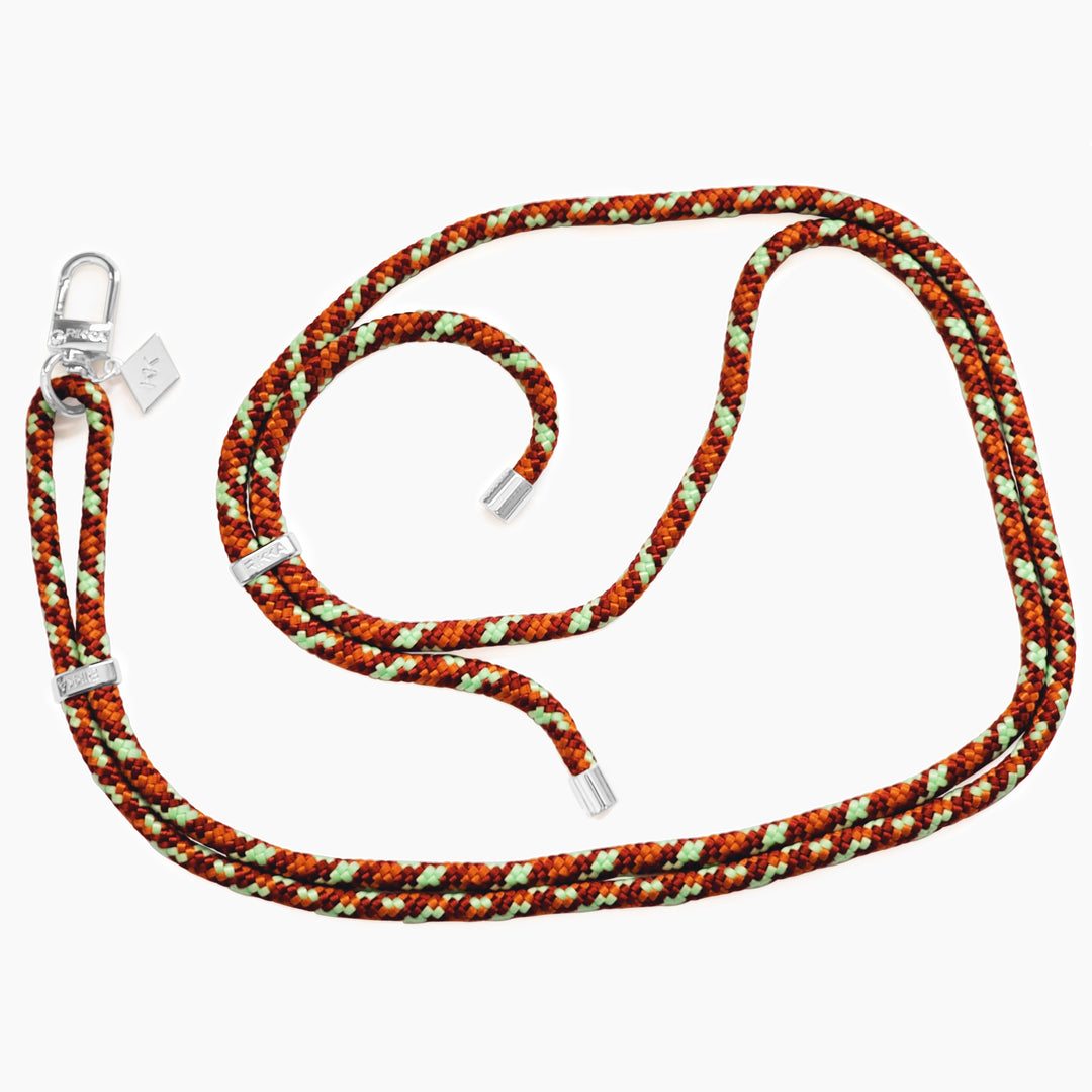 Stylish Crossbody Phone Strap – Mint Mocha